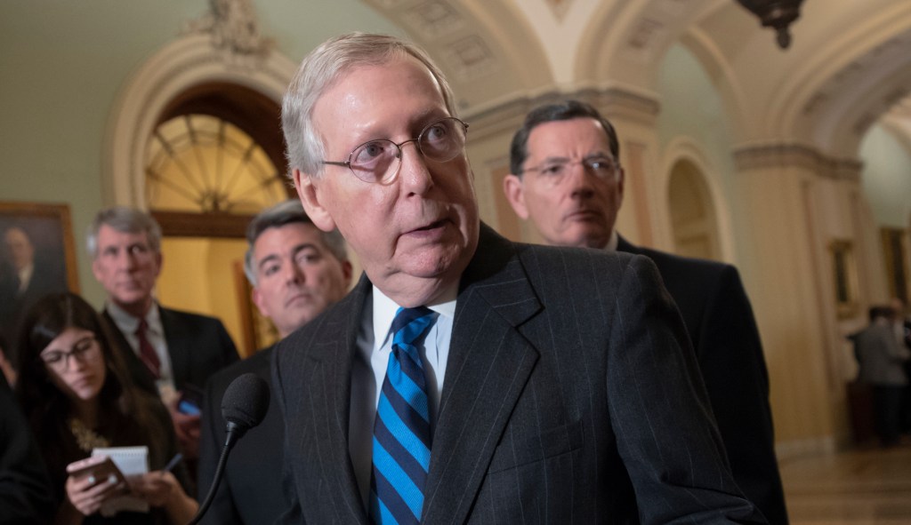 Mitch McConnell: ‘It was time to act’ against Assad