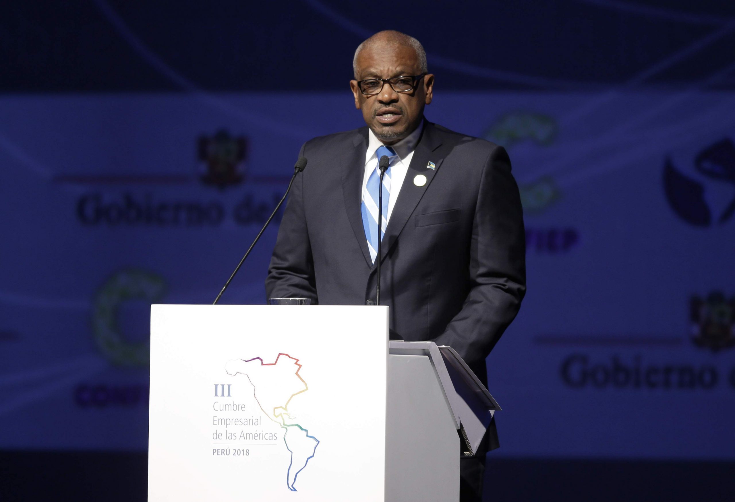 Bahamian prime minister says free flights available for residents to escape devastation