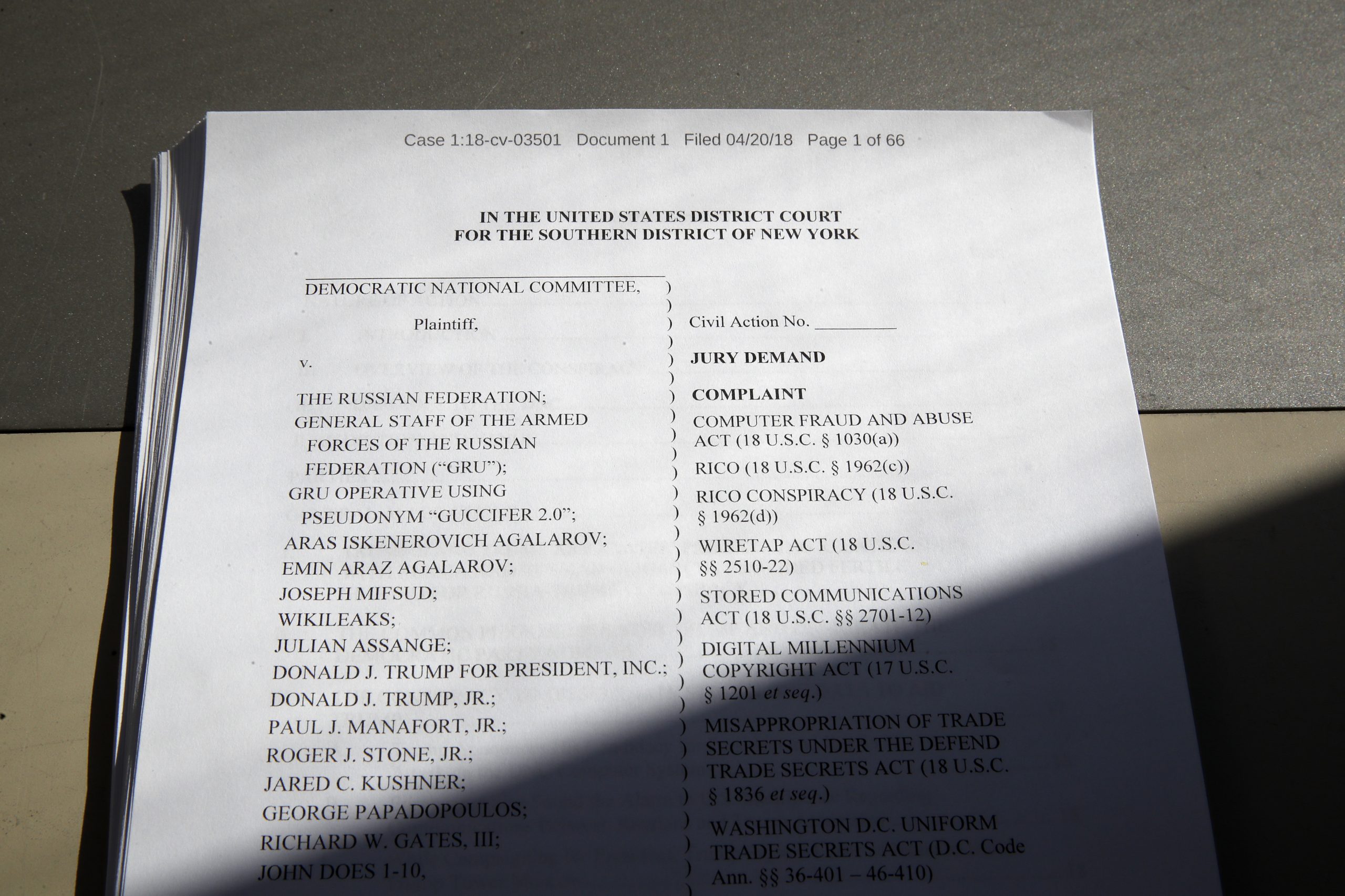 Democrats’ lawsuit is a risky publicity stunt