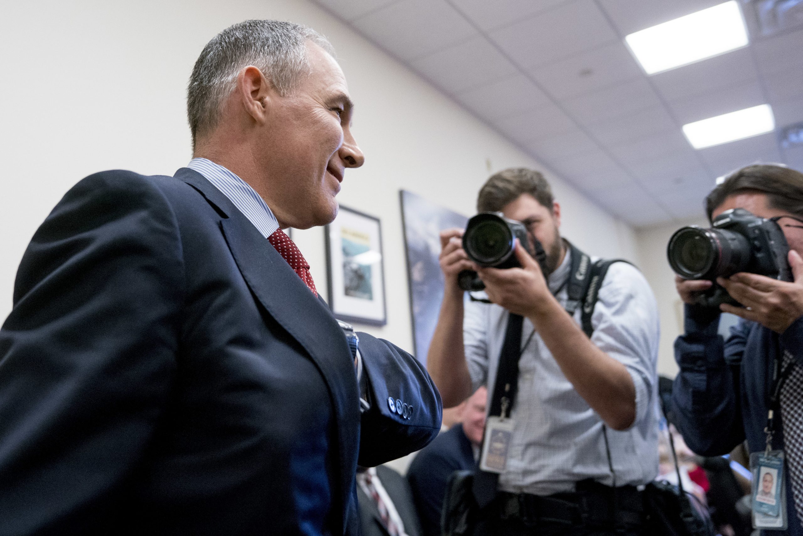 Democrats accuse Scott Pruitt of misleading them about plan to weaken fuel-efficiency rules