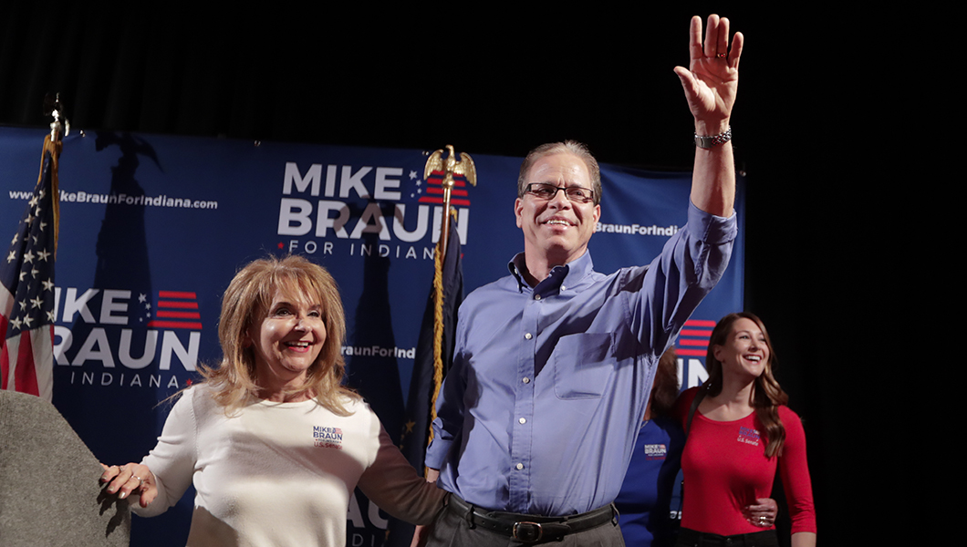 Mike Braun takes GOP nomination to challenge Indiana Sen. Joe Donnelly