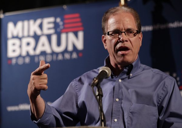 Mike Braun knocked Luke Messer and Todd Rokita’s heads together to win Indiana GOP Senate primary