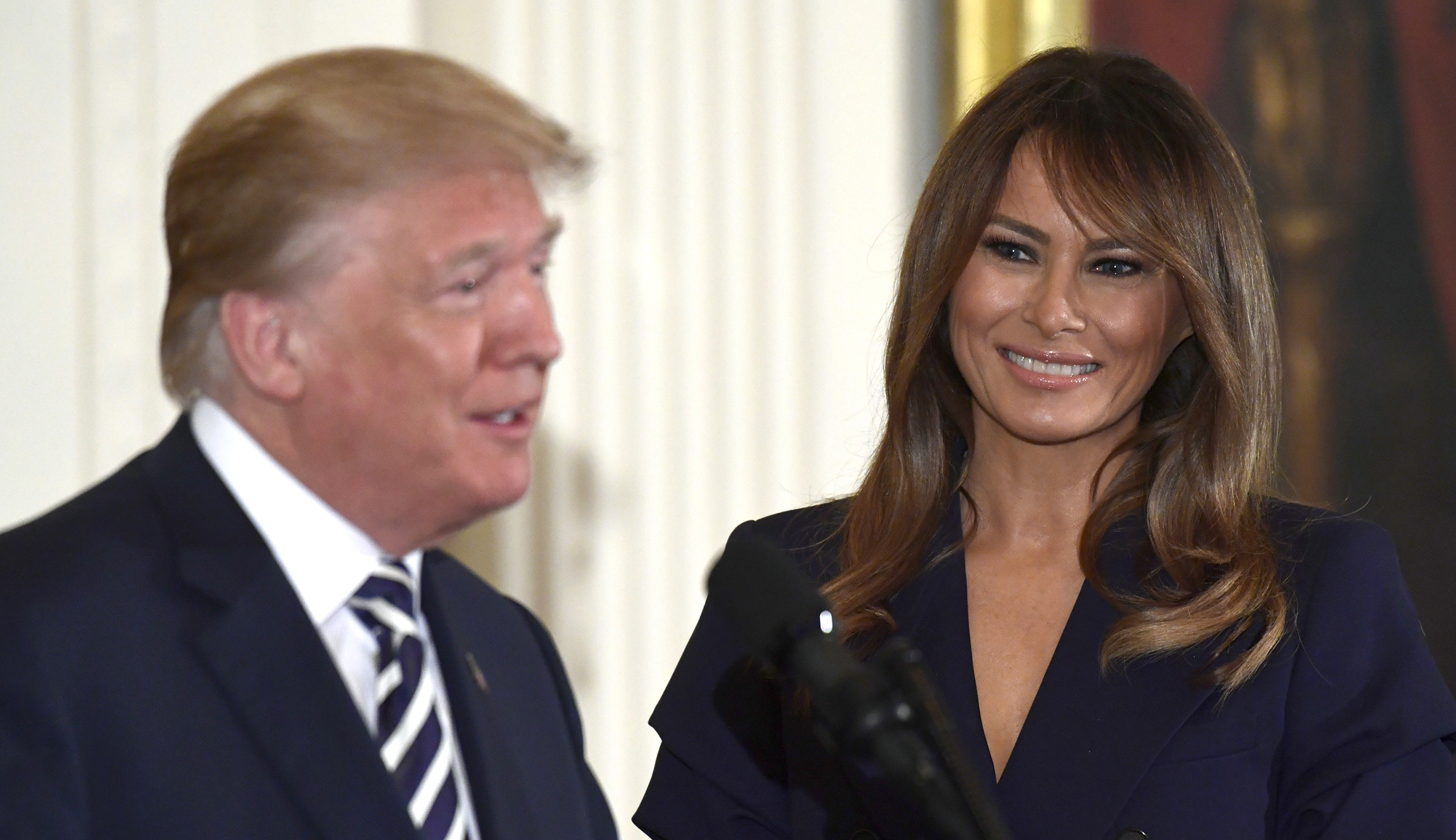Trump and Melania reveal their wedding gift to Prince Harry and Meghan Markle