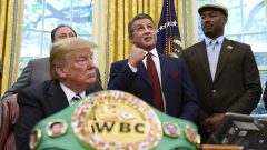 Liberals rip Sylvester Stallone as supporting ‘criminal ex-president’ after reportedly joining Mar-a-Lago