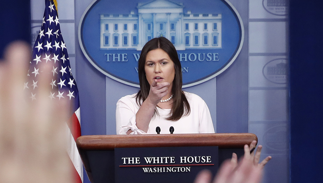 WATCH: Sarah Sanders holds White House press briefing — Oct. 3, 2018