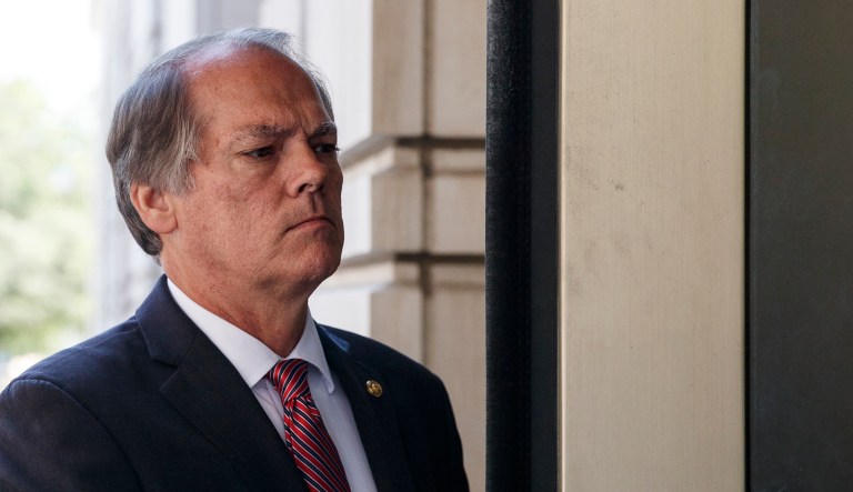 Former Senate Select Committee on Intelligence staffer James Wolfe arrives at a federal courthouse, Monday, July 9, 2018, in Washington.