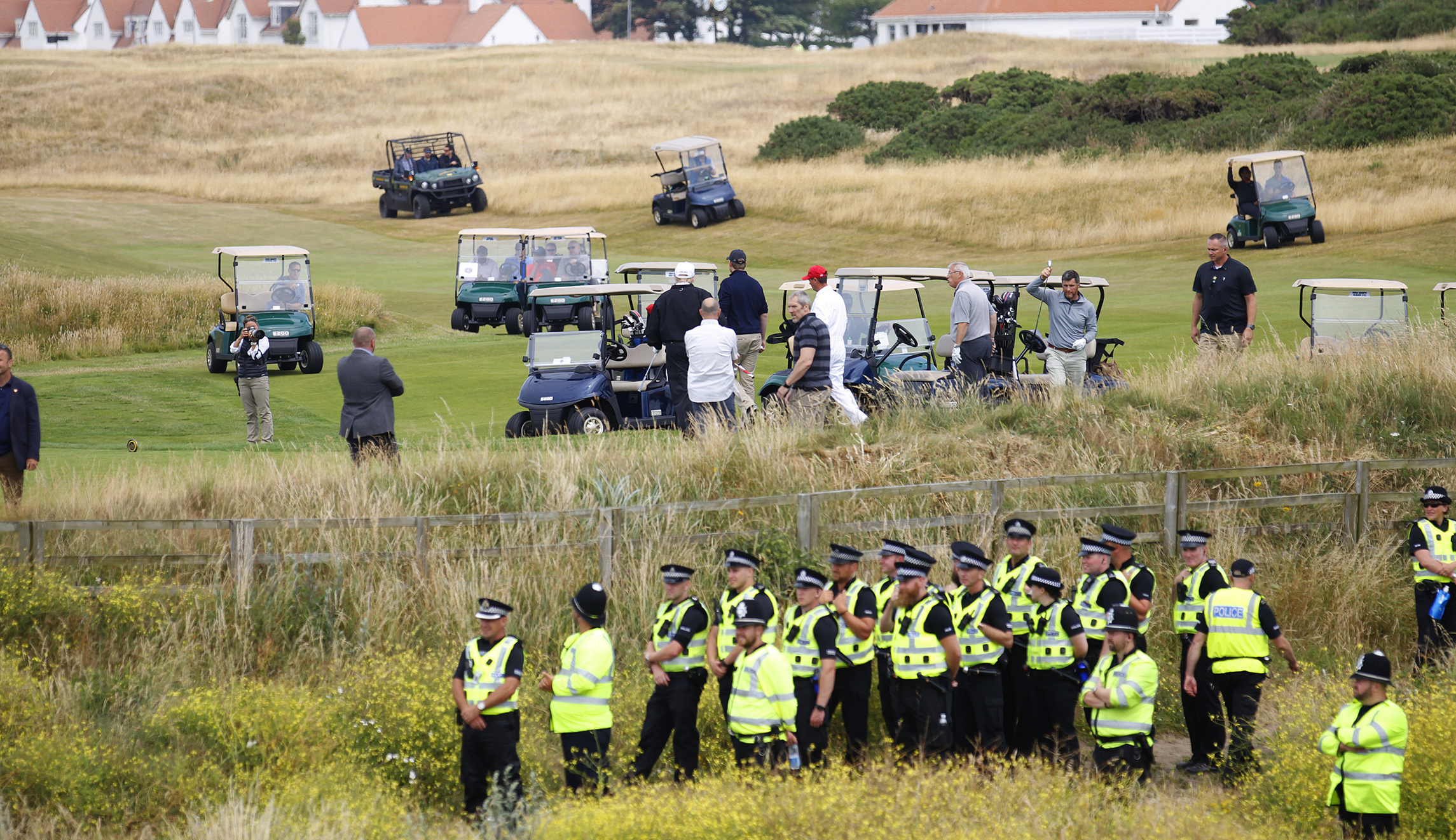 Secret Service agent dies after suffering stroke during Trump’s visit to Scotland
