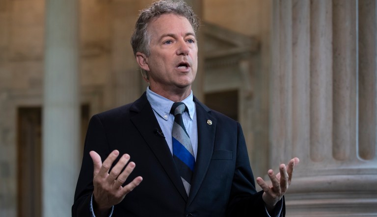 Sen. Rand Paul, R-Ky., spoke out against arms sales to Saudi Arabia, Qatar and Bahrain, telling the Senate Thursday, "They don't like us."