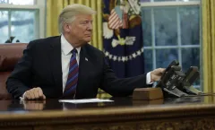 Trump records last-minute robocalls for key states ahead of midterm elections