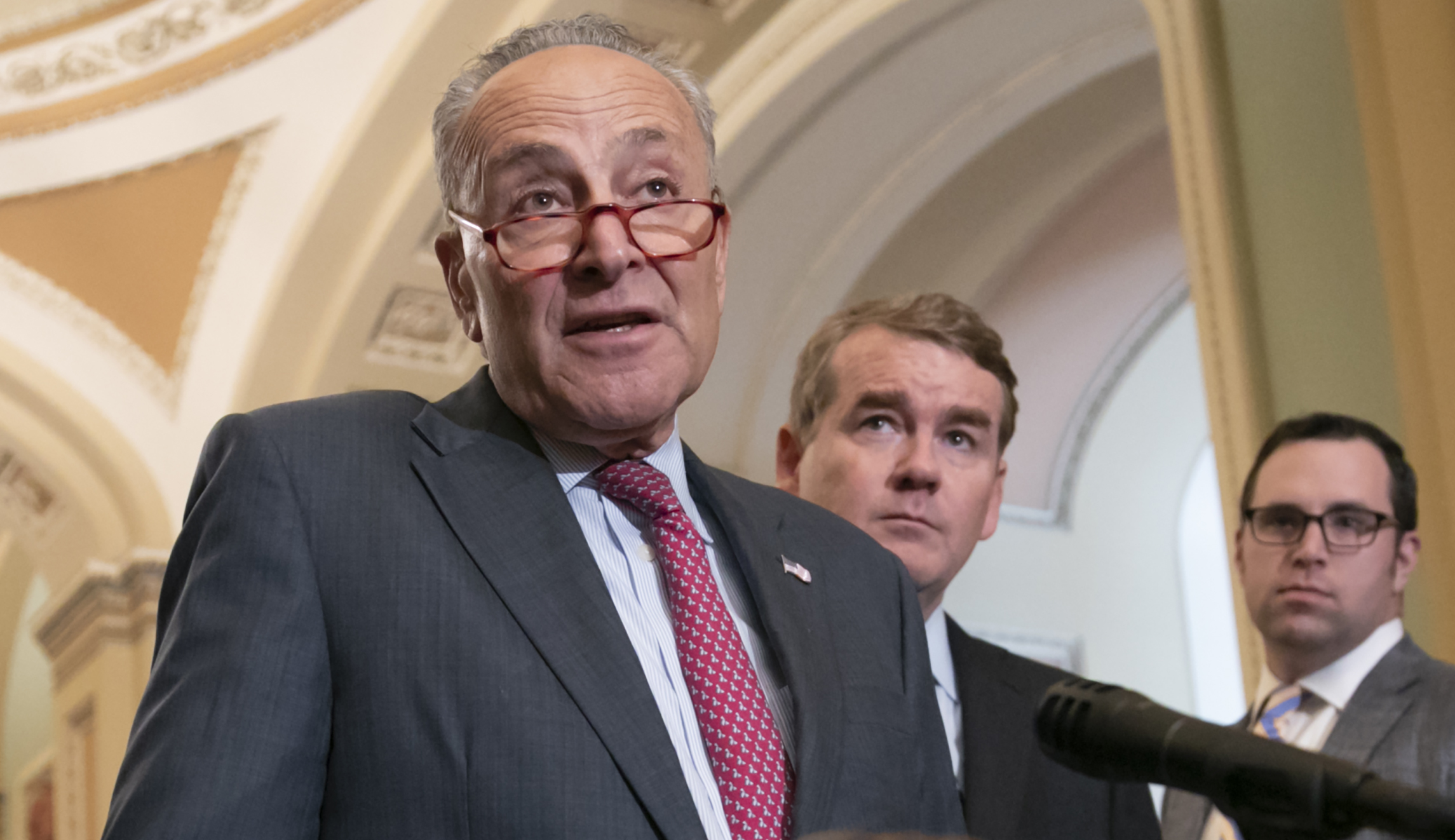 Democrats shut down the Senate