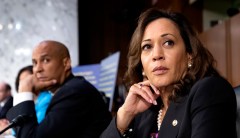Kamala Harris presses Kavanaugh on discussing Mueller probe with law firm founded by Trump lawyer