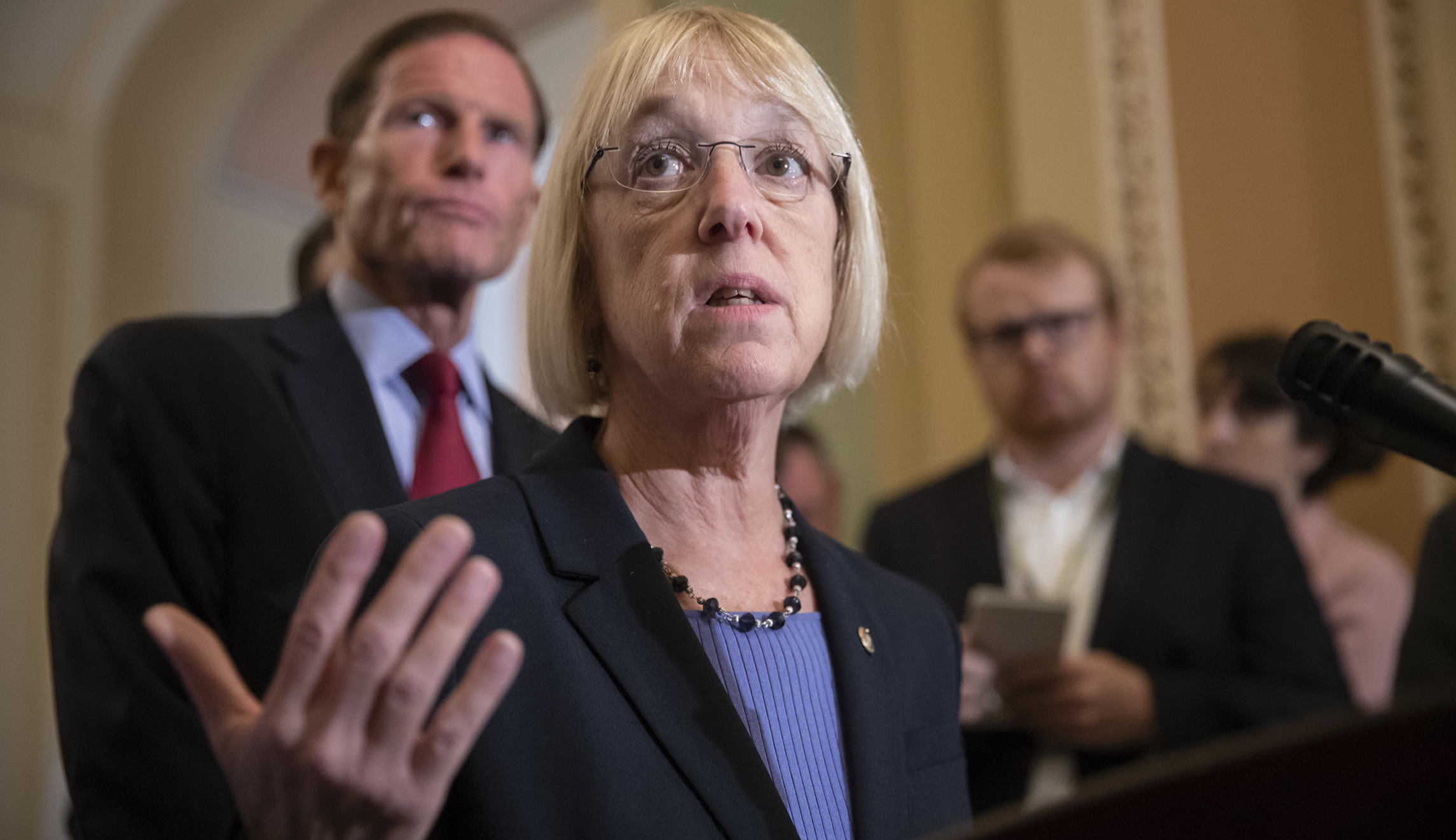 Patty Murray warns Senate against sweeping women’s voices ‘under the rug’