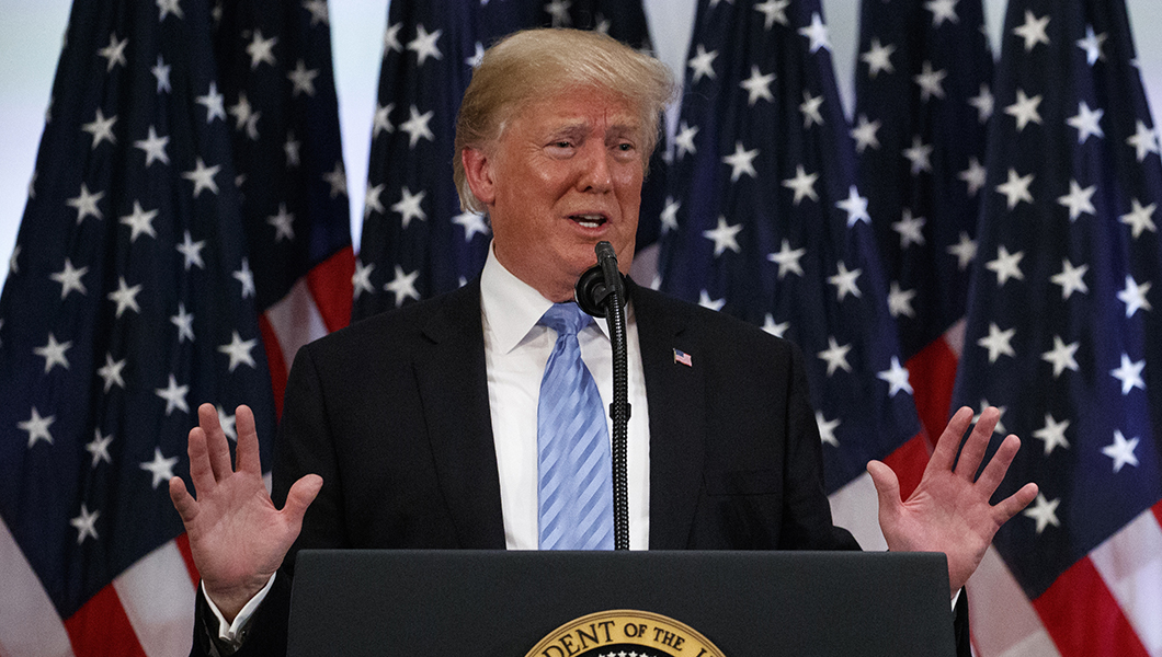 Somebody must’ve explained to Trump why a victim of sexual assault might not report it