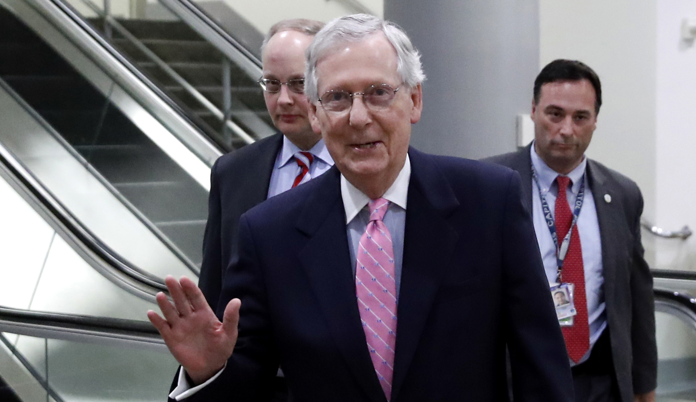 Mitch McConnell: Republican senators ‘decided to stand up to the mob’