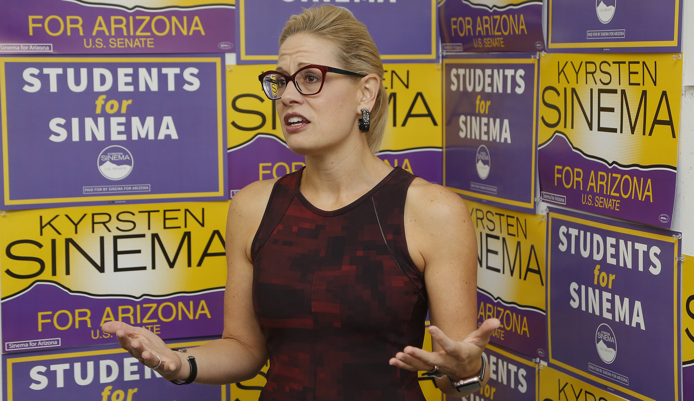 Kyrsten Sinema in 2002: It’d be ‘inappropriate’ to condemn destruction of property by anarchists