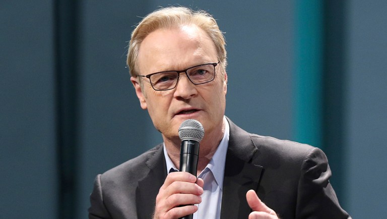 Lawrence O'Donnell participates in an event.