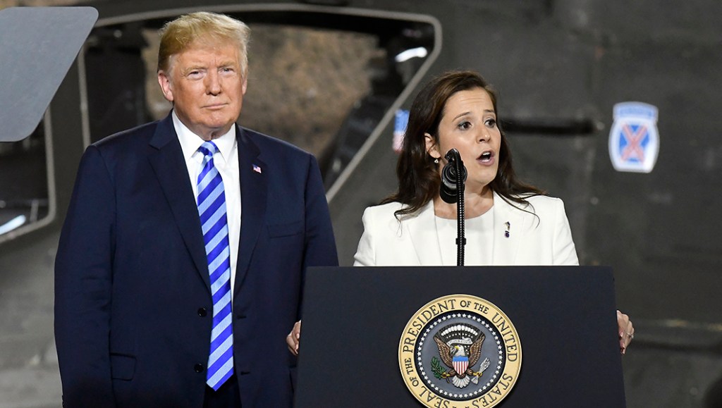 Trump backs ‘far superior choice’ Stefanik as Cheney replacement