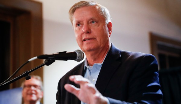 Lindsey Graham cheers Trump after Oval Office fight with Democrats