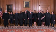 Trump, Mitch McConnell, and Merrick Garland attend Brett Kavanaugh’s swearing-in