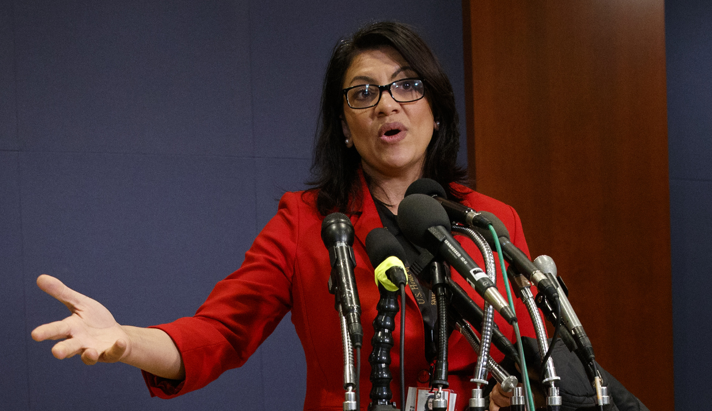 Rashida Tlaib now thinks she’s a victim because people reacted to her offensive remarks
