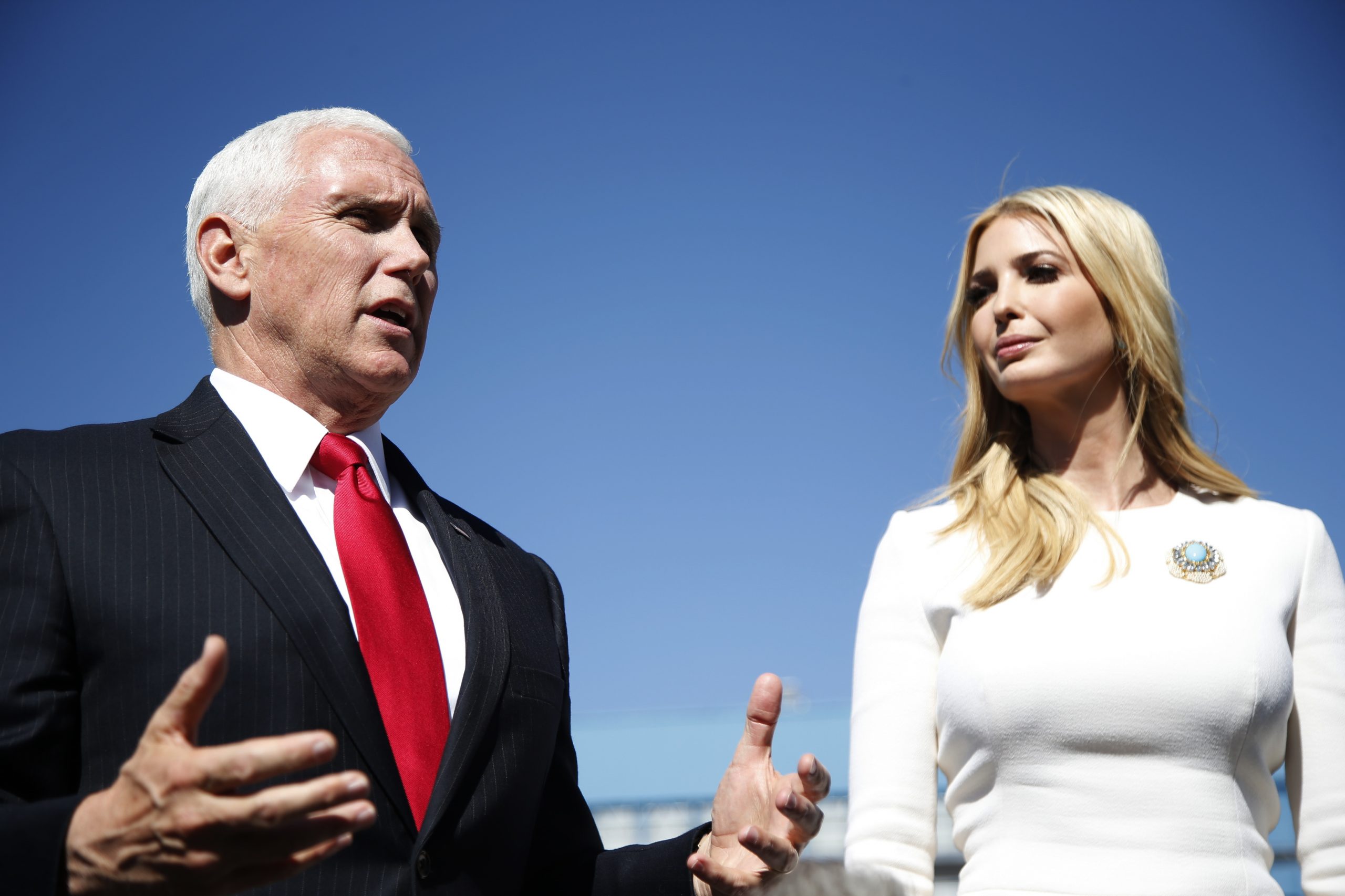 Mike Pence, Ivanka Trump