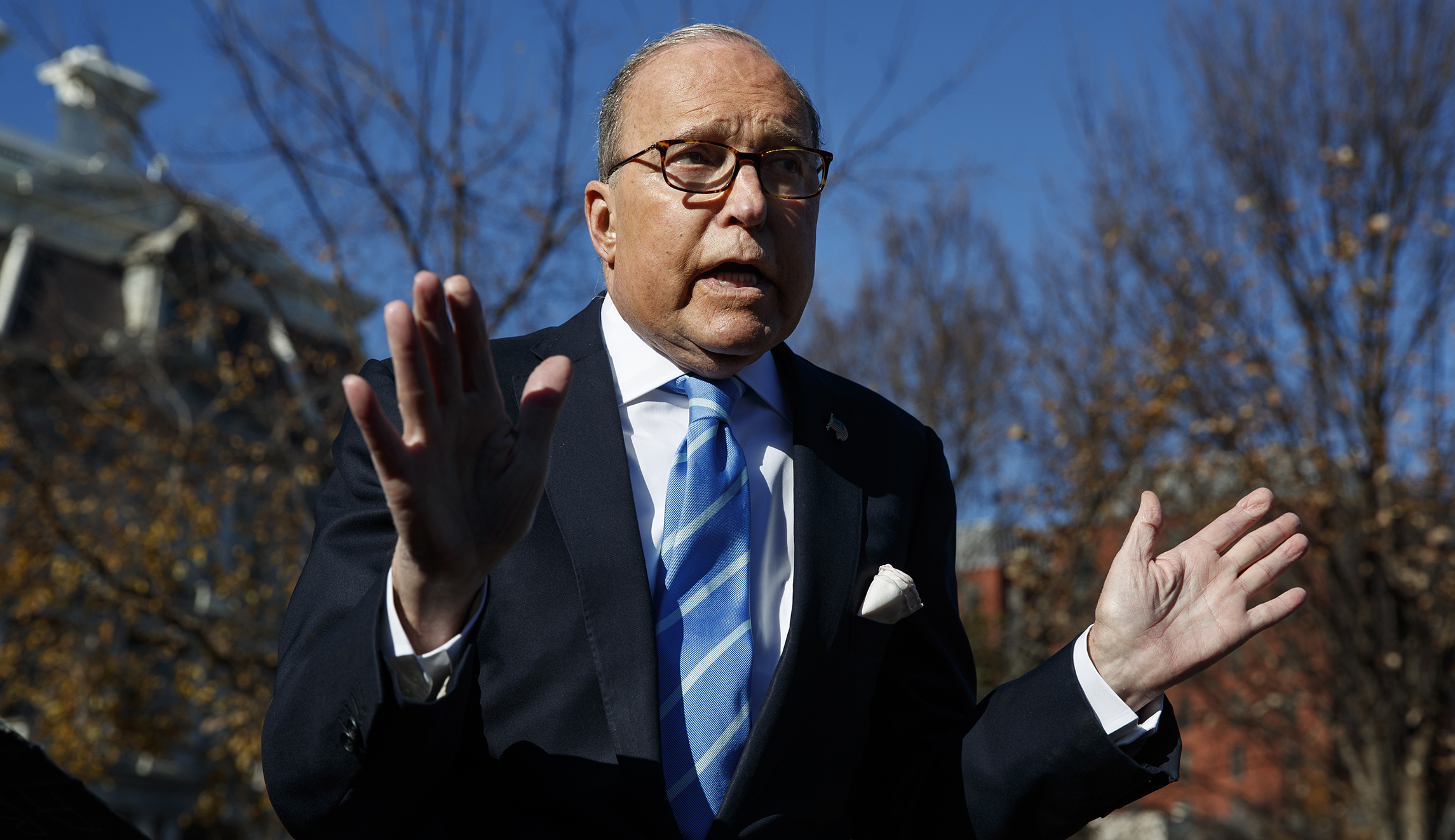 Larry Kudlow torches Trump administration colleagues as he exits