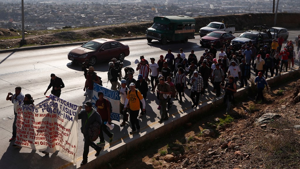 Tijuana official says 280 caravan migrants arrested