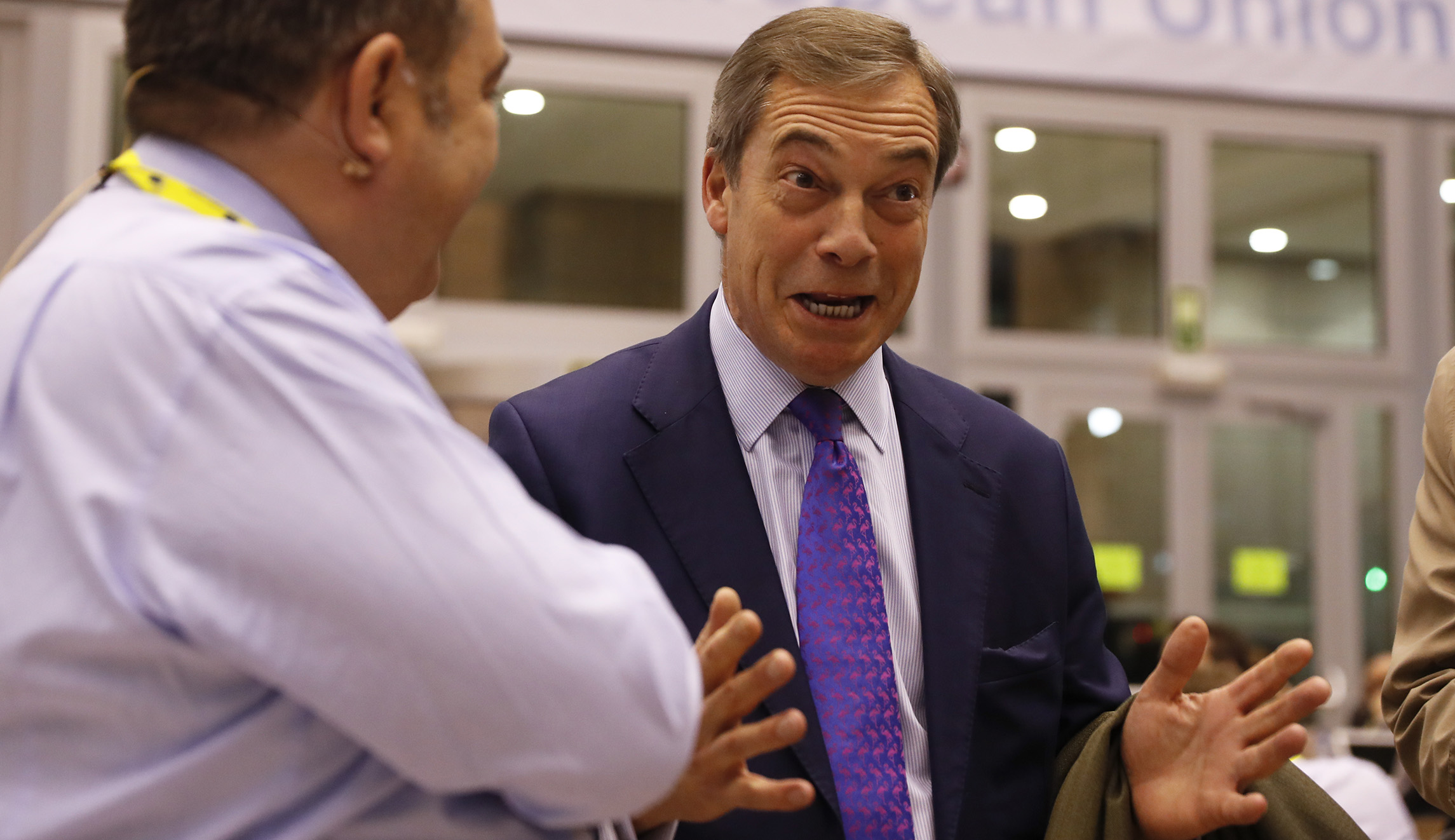 Hang onto your hats: Nigel Farage wants to take Turning Point USA to the UK