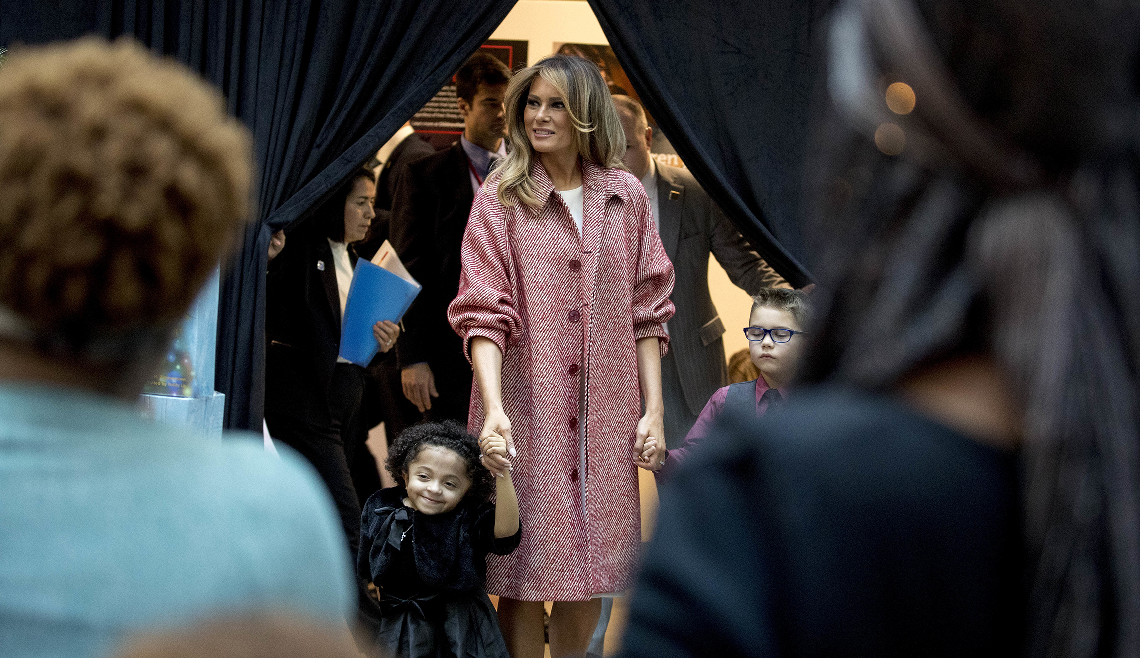 As court filings roil the White House, Melania Trump ups her schedule