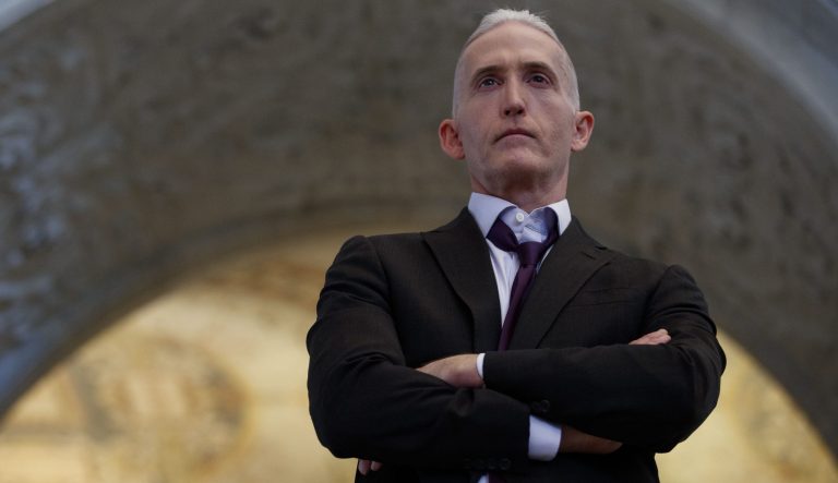 Rep. Trey Gowdy, R-S.C., looks to House Speaker Paul Ryan of Wis., as he speaks in the Great Hall of the Library of Congress in Washington, Wednesday, Dec. 19, 2018. 