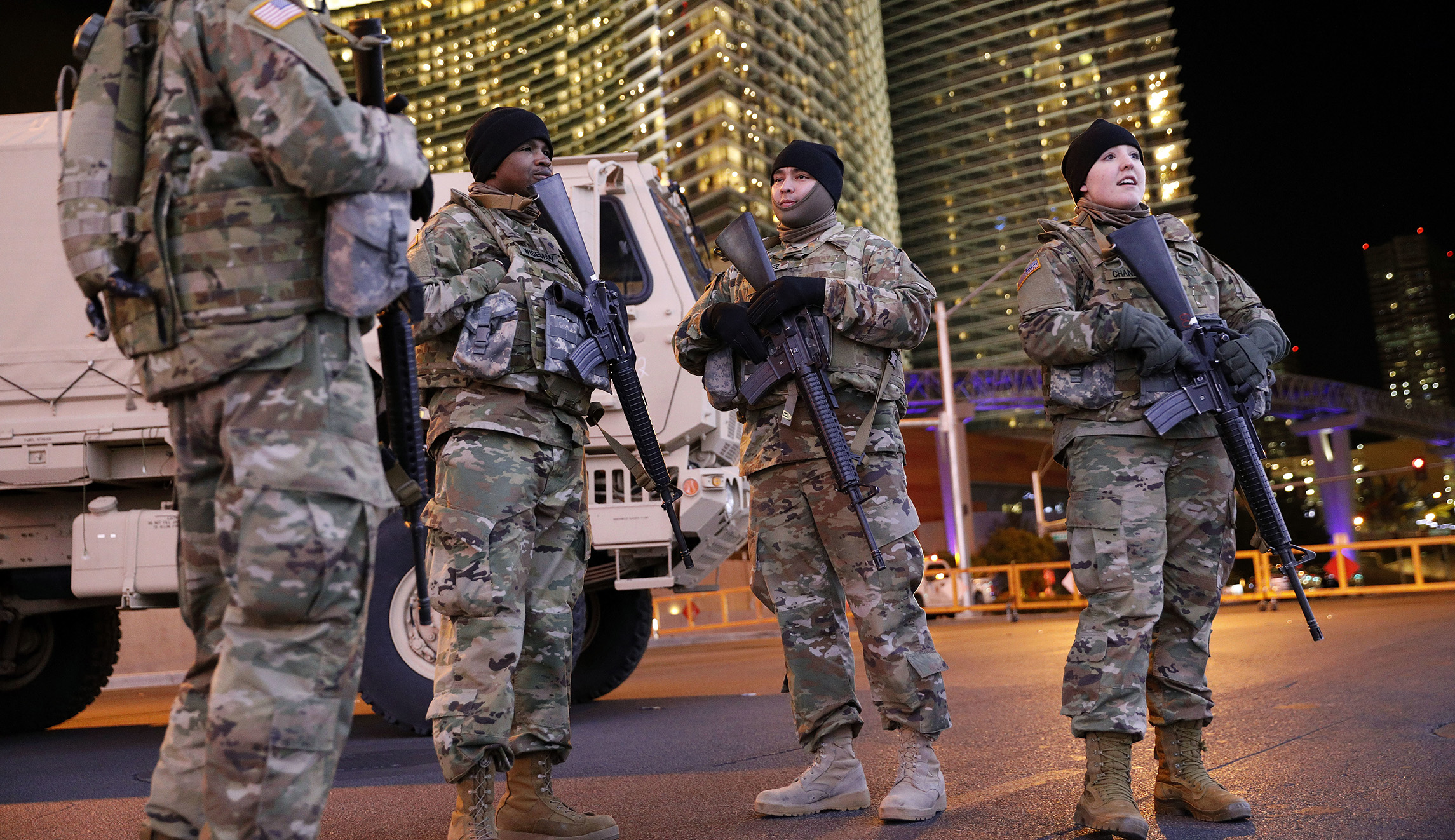 Man arrested in Los Angeles for allegedly posing as National Guardsman carrying firearm