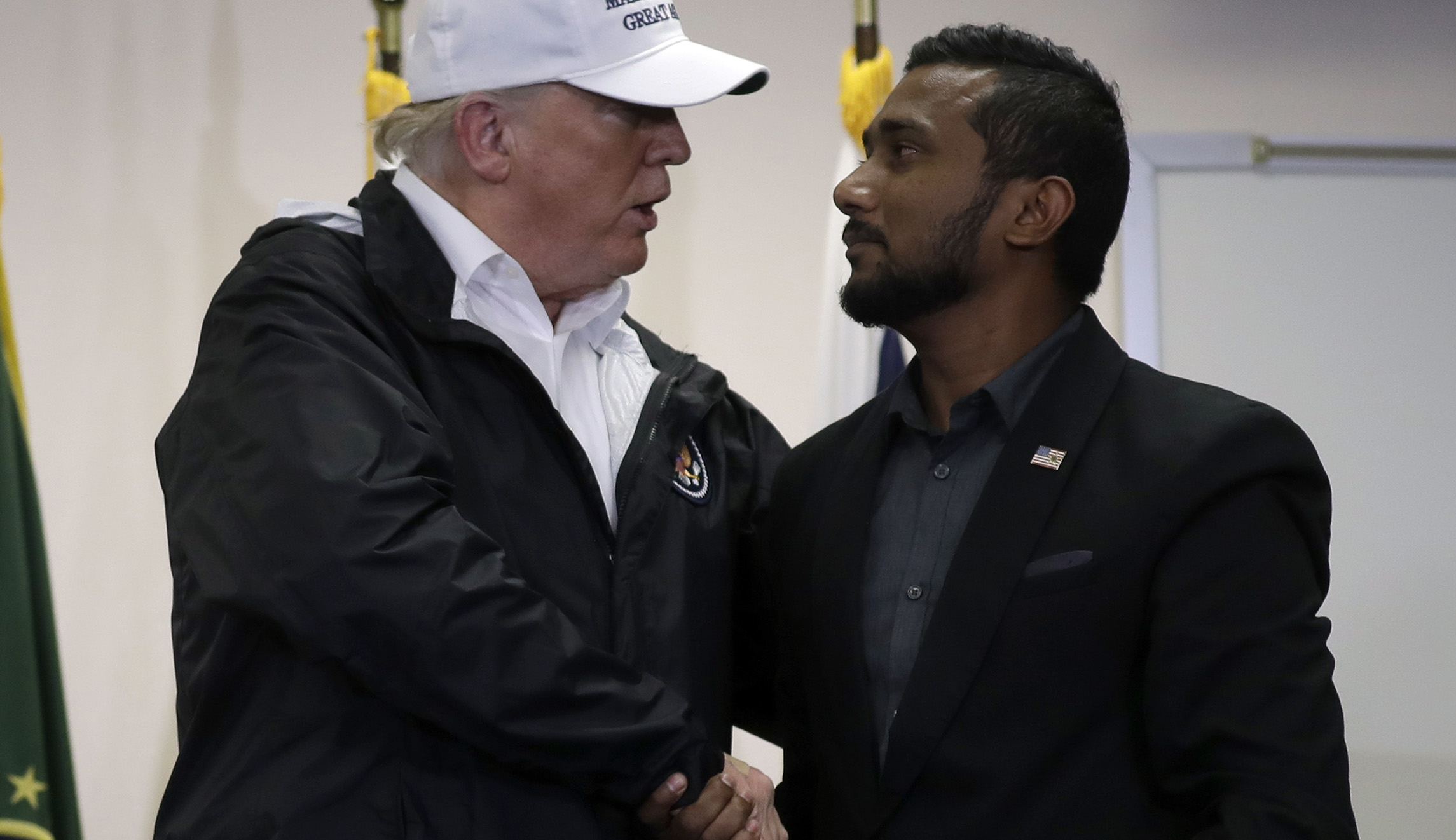 ‘My family supports him’: Family of slain police Cpl. Ronil Singh thanks Trump during speech