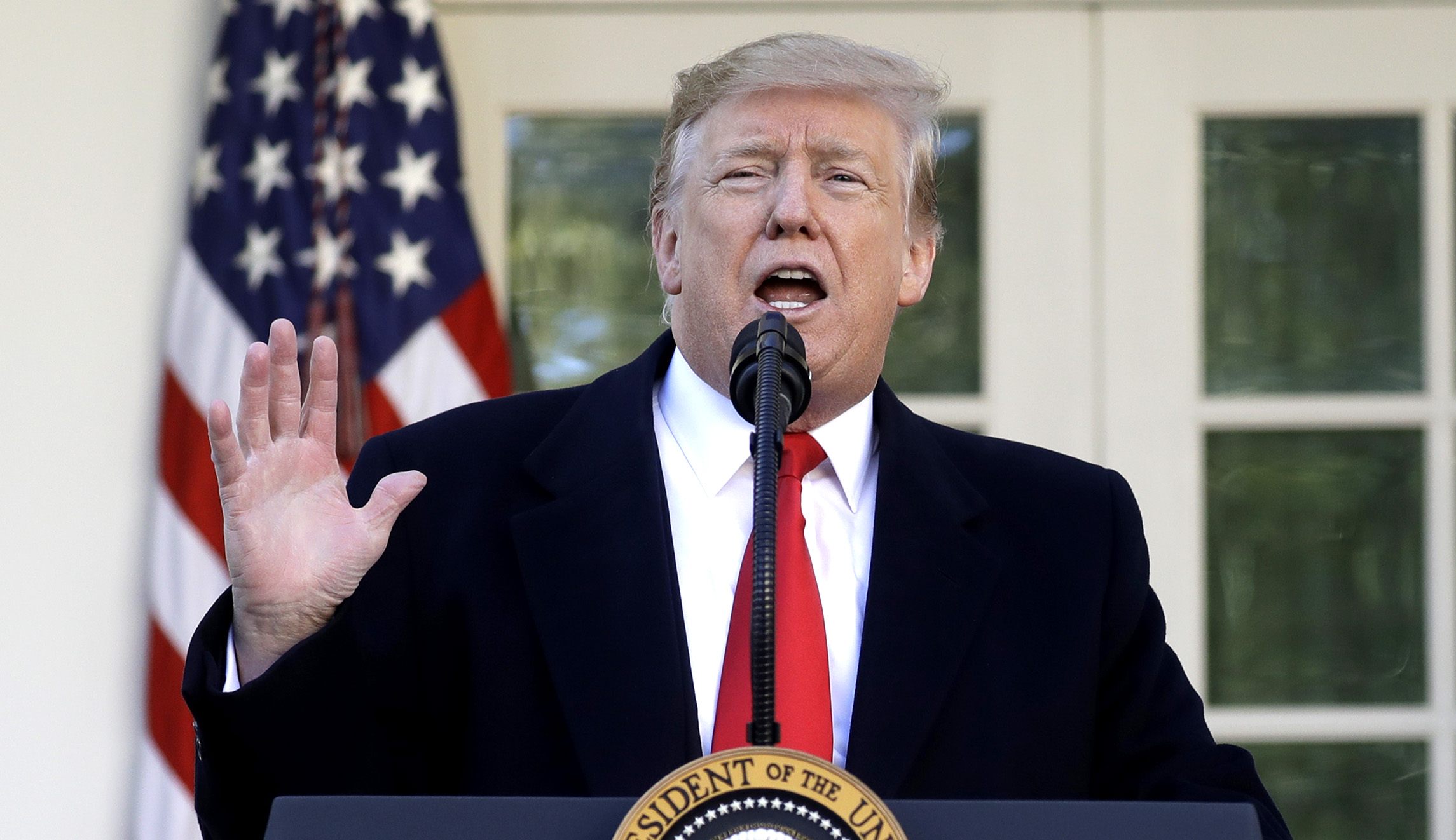 Trump kicks off post-shutdown case for border wall