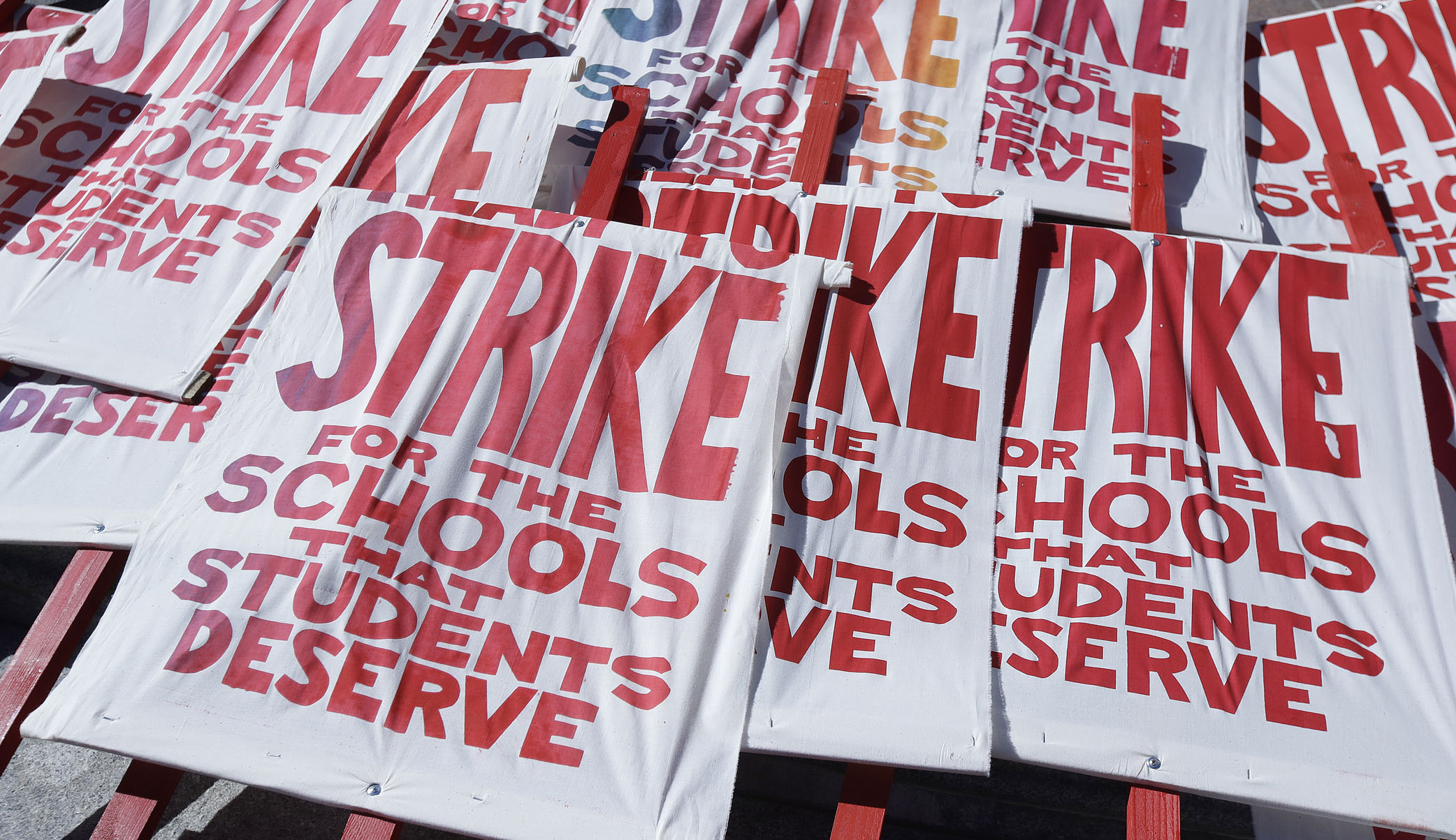 What are the teachers’ strikes about? Racing to the left