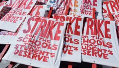 What are the teachers’ strikes about? Racing to the left