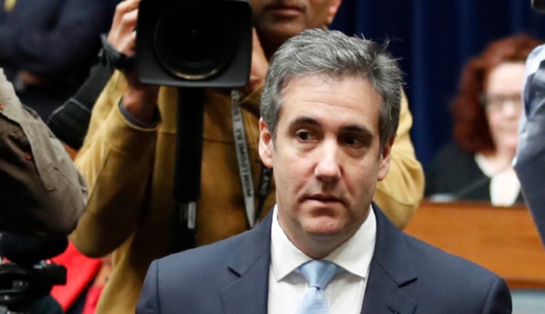 Michael Cohen, President Trump's former personal lawyer, arrives to testify before the House Oversight and Reform Committee on Capitol Hill in D.C.