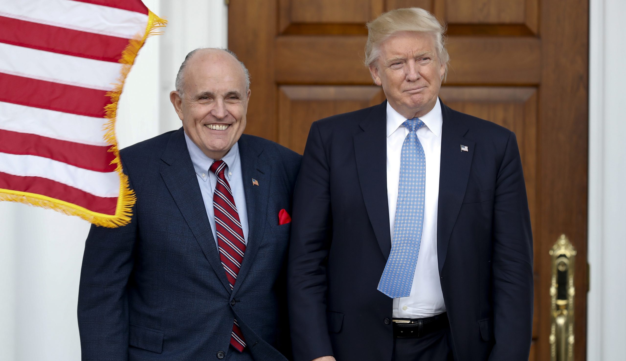 New Yorker cover depicts Trump and Giuliani as mobsters murdering Uncle Sam