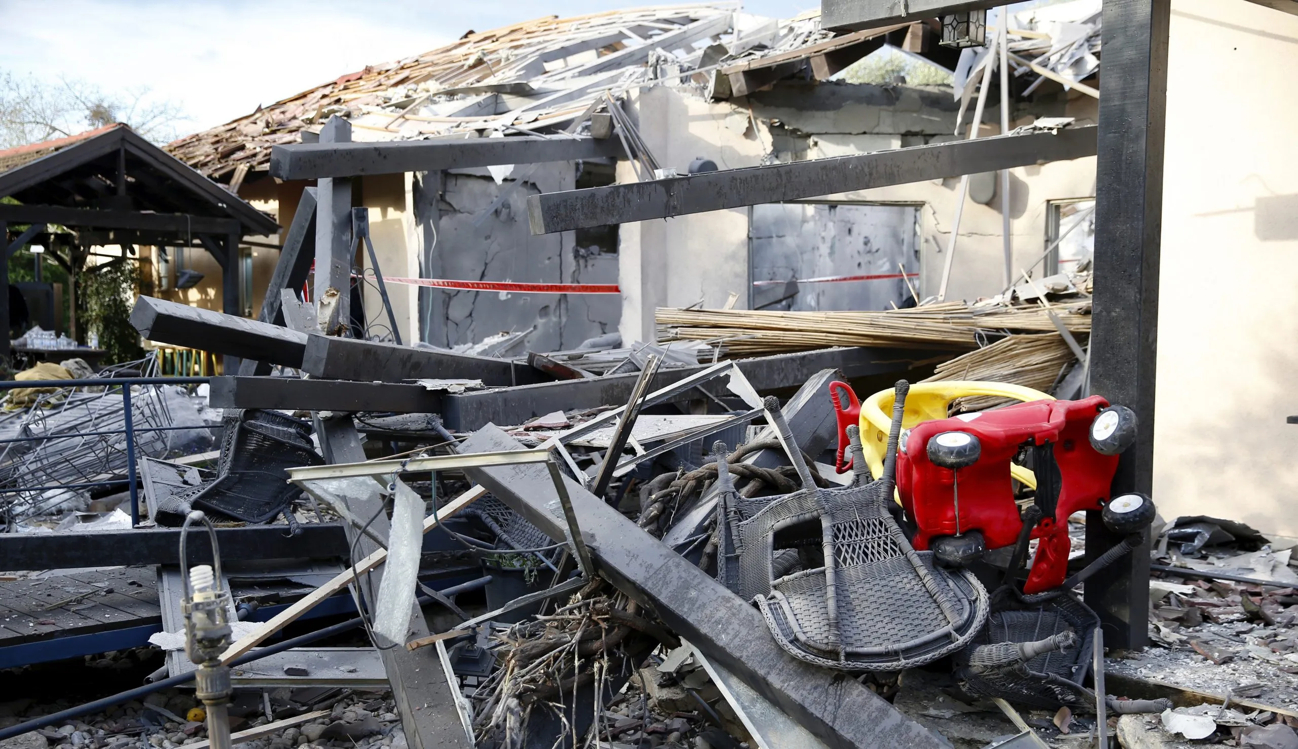 Netanyahu skips AIPAC after Gaza rocket hits Israeli home, injuring 7