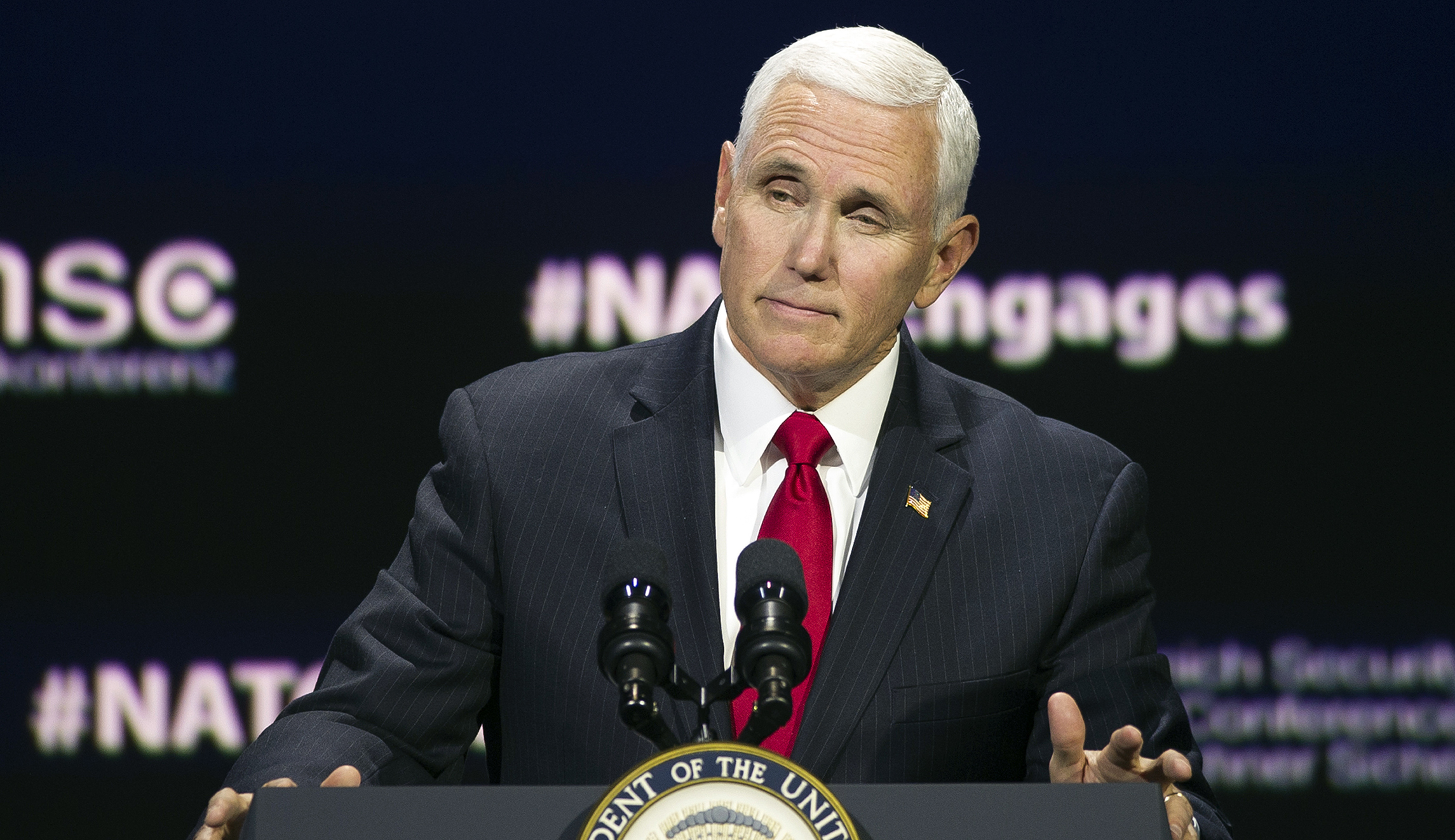 Pence slams Germany over defense spending and Russia ties at NATO summit