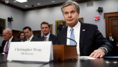 FBI director calls white supremacist violence a ‘persistent, pervasive threat’