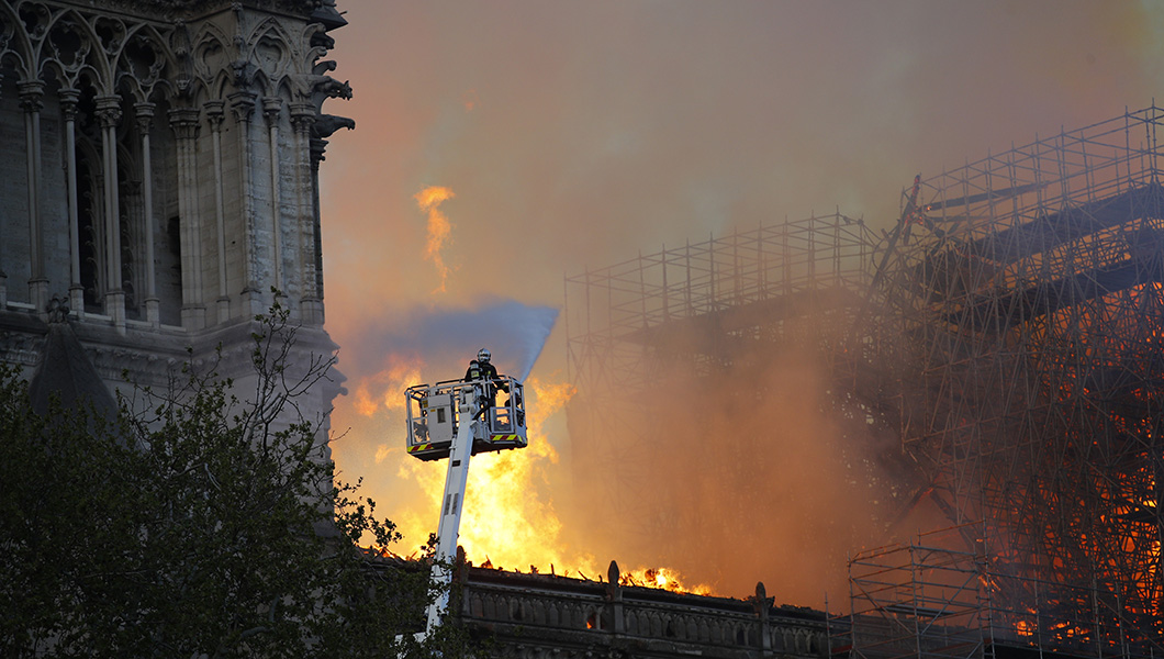 France’s ‘national identity’ is burning, ambassador to US says of Notre Dame fire
