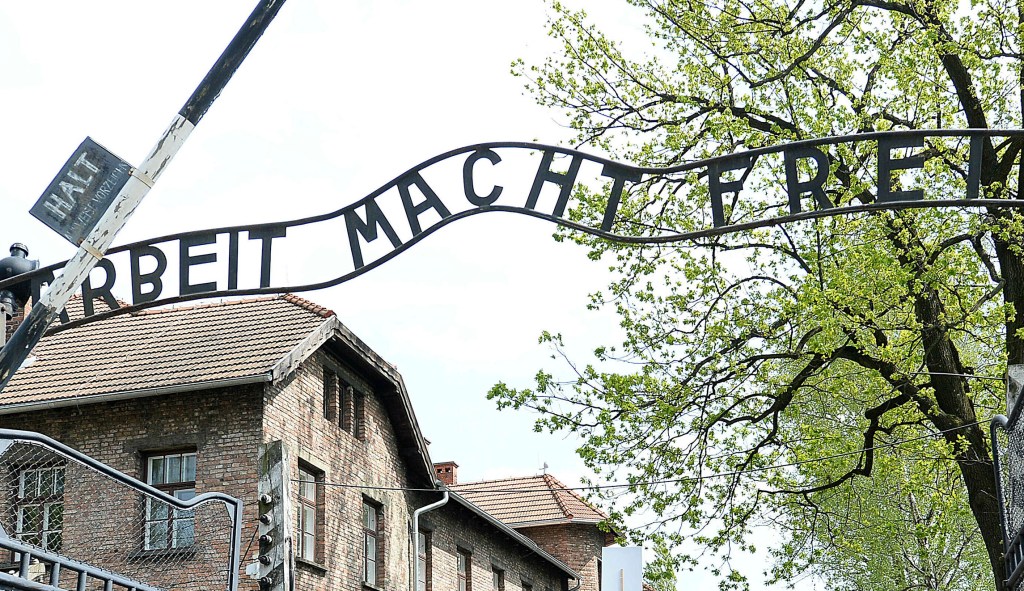 ‘Work will set you free’: US Army commander suspended for using Auschwitz slogan to boost recruiting