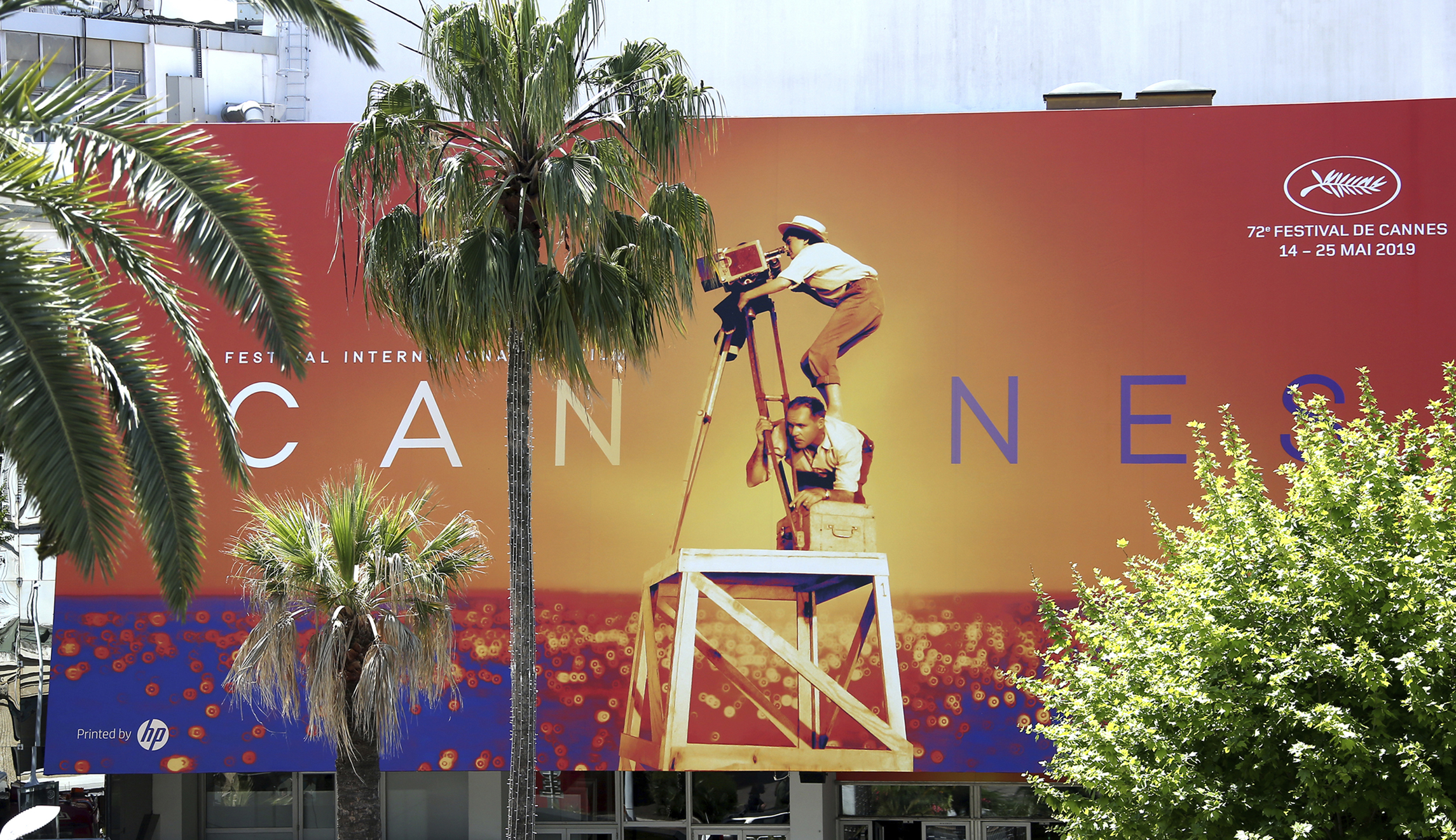 Movie poster at Cannes features decapitated Trump