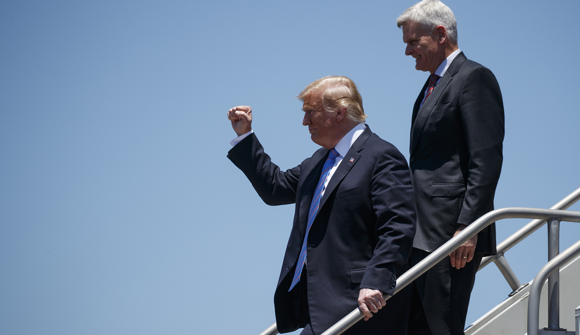 Trump: ‘I love getting up in the mornings’