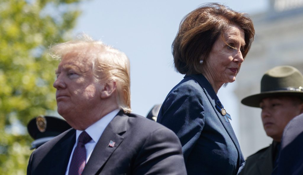Trump says Pelosi accusing him of xenophobic statement is racist