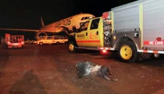 WATCH: Moment Houthi missile hits civilian airport in Saudi Arabia