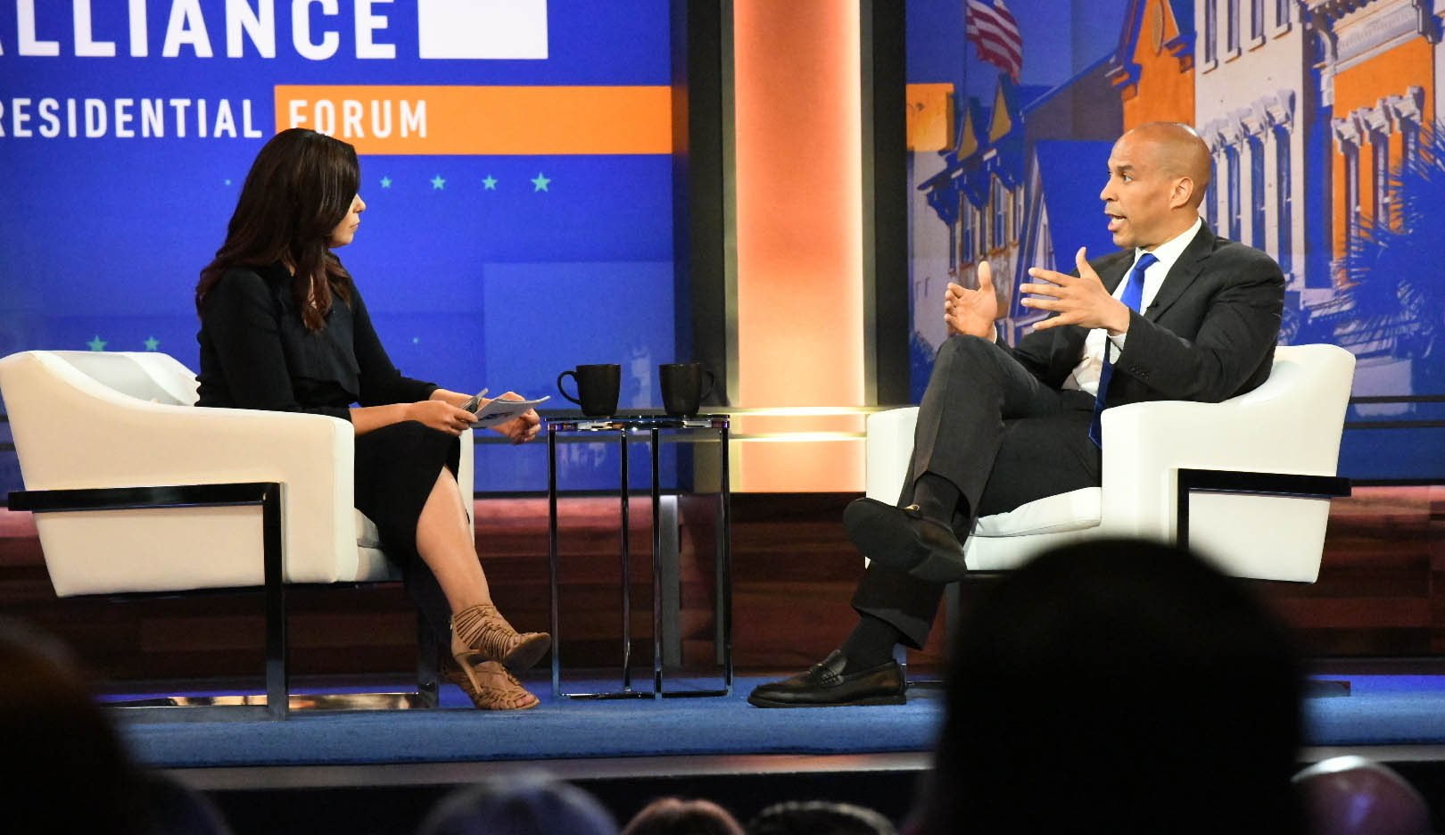 Cory Booker greeted with applause at Mother Emanuel fourth anniversary commemoration service