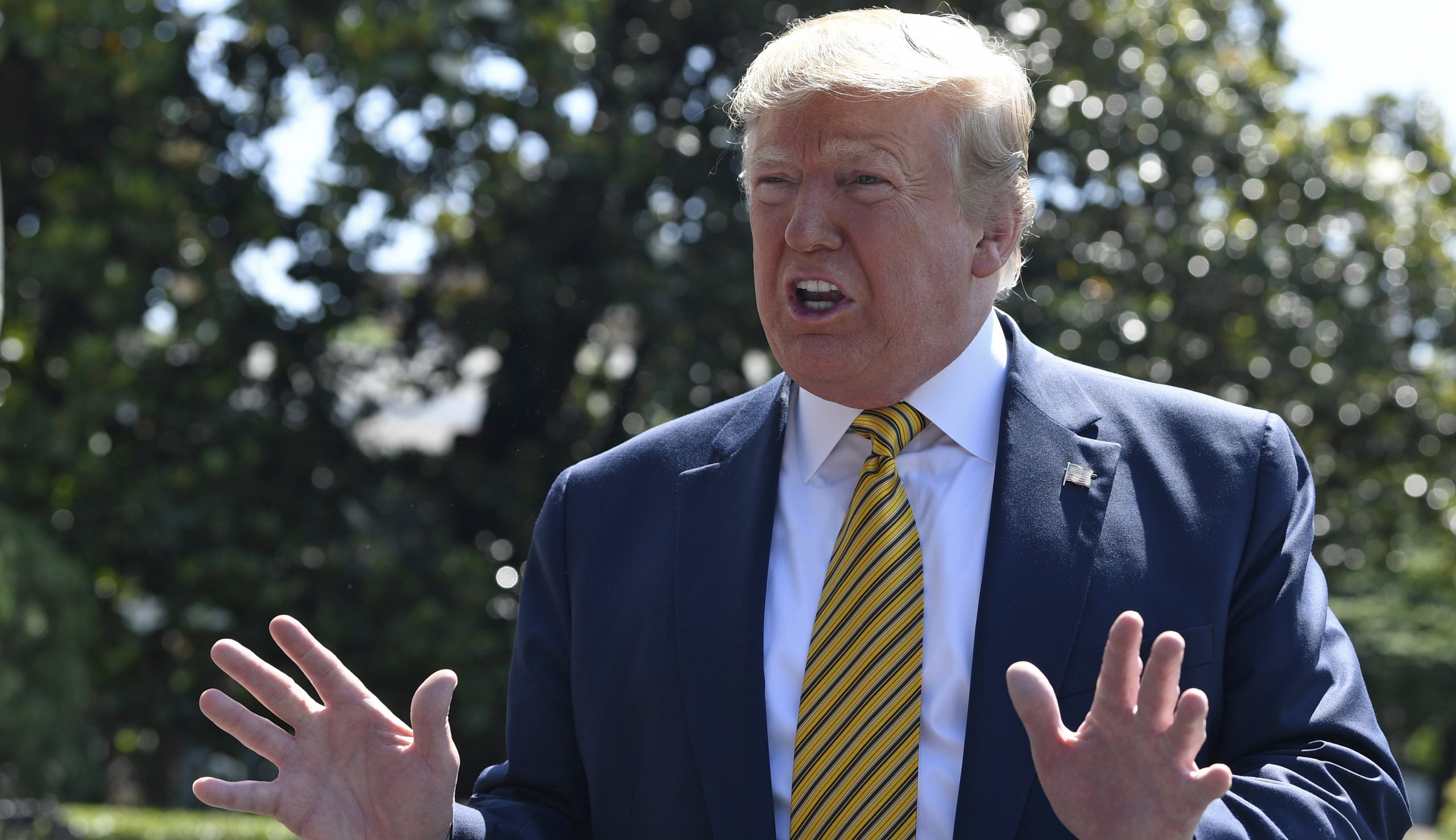 ‘Overwhelming force’ and ‘obliteration’: Trump threatens Iran