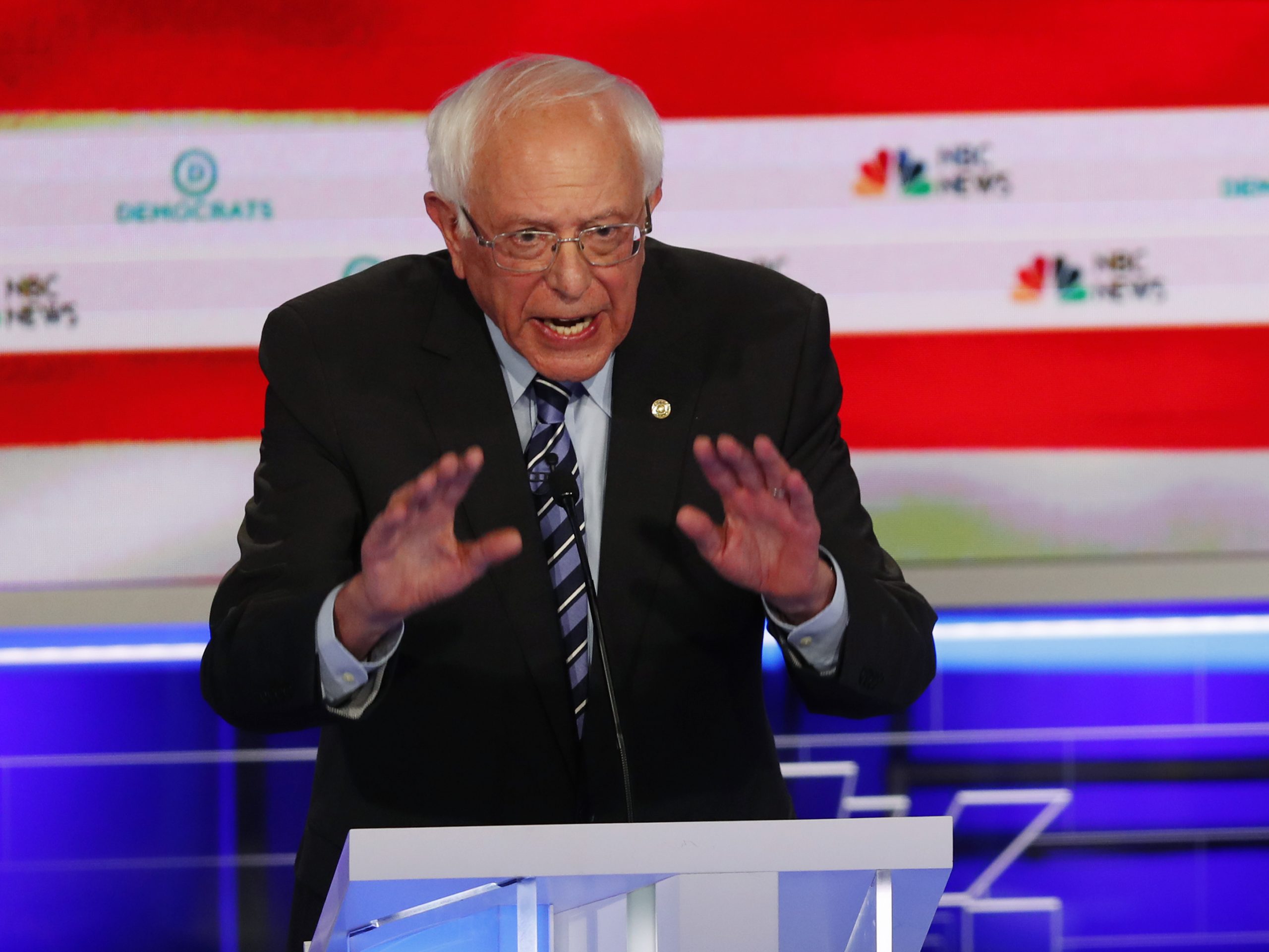 Bernie Sanders makes the case for restricting immigration from Central America
