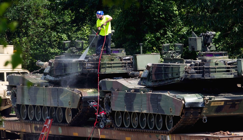 US-made Abrams tanks arrive ahead of schedule in Ukraine for counteroffensive